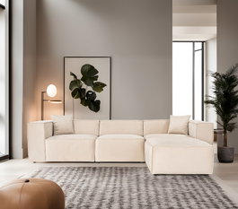 Atelier Del Sofa Lora Sofá Esquinero Crema